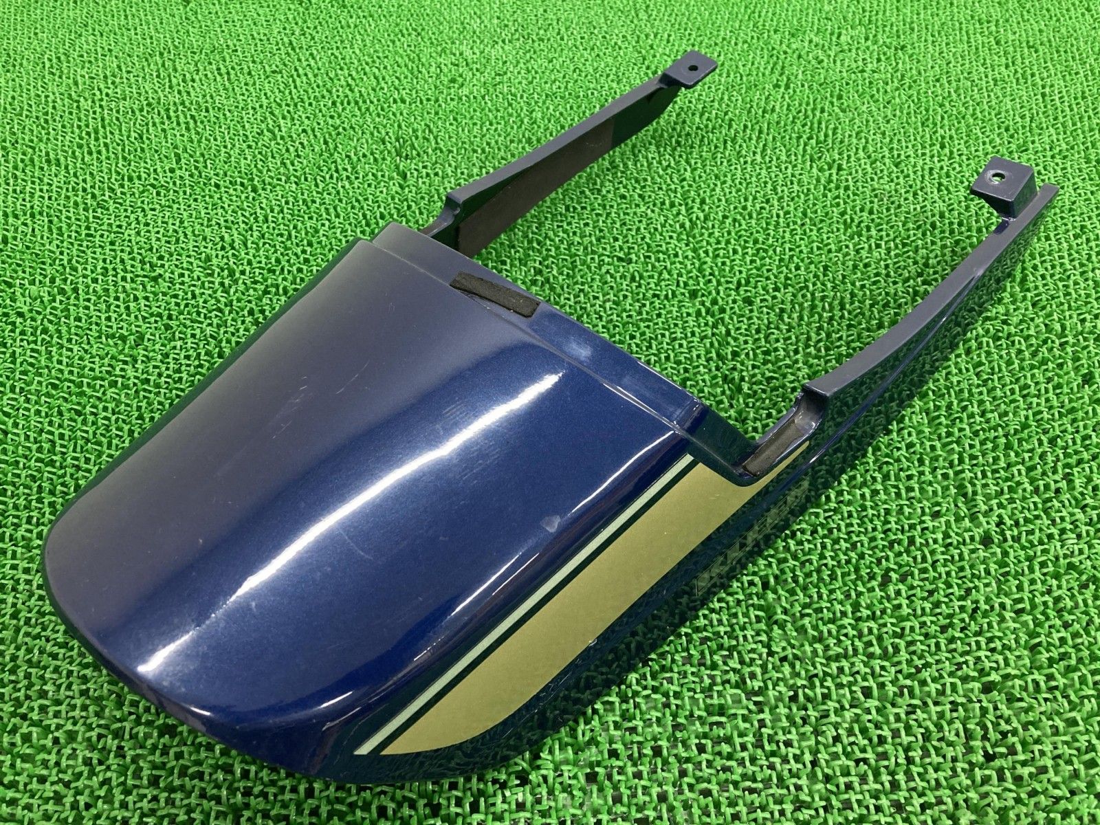 ゼファー750 テールカウル 14024-1973 カワサキ 純正 ZR750C メタリックオーシャンブルー ZEPHYR750 ペイント素材に 【中古】 3 ゼファー750 テールカウル 14024-1973 カワサキ 純正 ZR750C