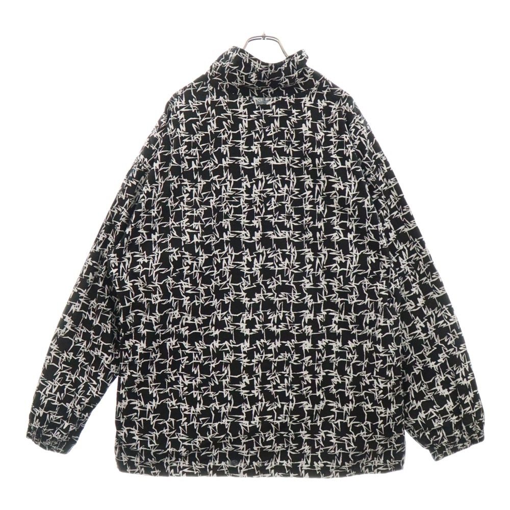 MASSES (マシス) 19AW BRUSH MOCK NECK 総柄プリント ブラッシュモック