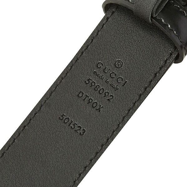 新品 グッチ GUCCI ベルト インターロッキングG ブラック - メルカリ