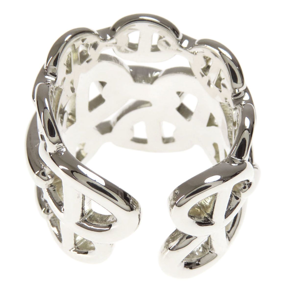 新品未使用　エルメス シェーヌ ダンクル アンシェネ リング GM 54 HERMES エルメス シェーヌダンクル アンシェネ GM #54 リング・指輪 SV