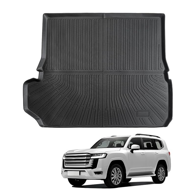 普通の人 Hawjogトヨタ 新型 ランドクルーザー 250系 ラゲッジマット 3D 7人乗り