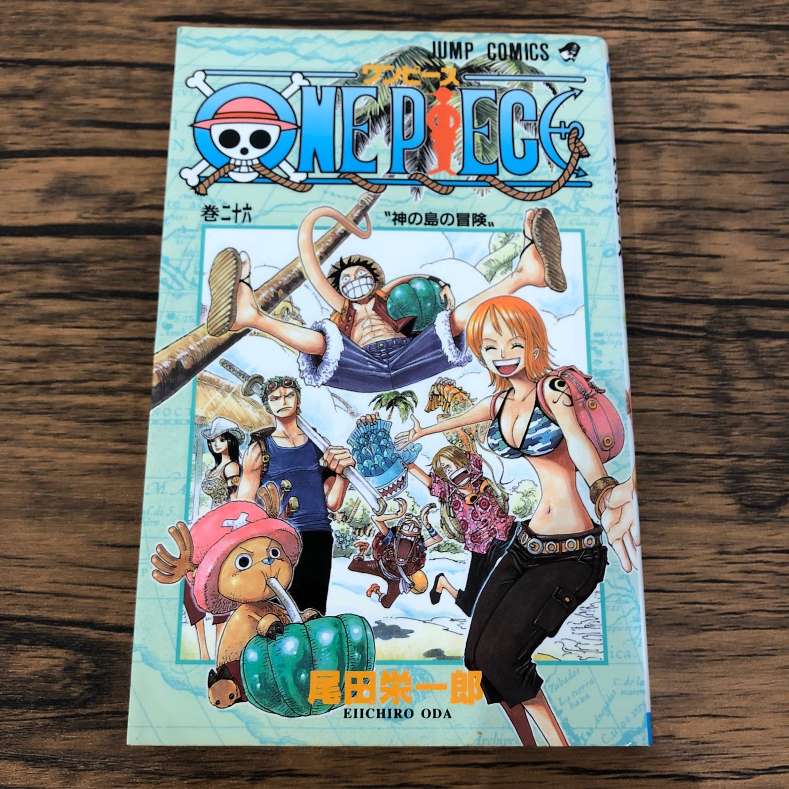 ONE PIECE 1〜26巻＋RED＋WANTED（全巻初版） 初版】ONE PIECE 26巻/【作者】尾田栄一郎/GF-0225011417-YP