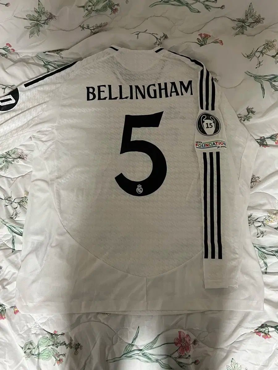 正規品 中古 美品 レアル・マドリード CL決勝 23/24 ベリンガム 2XL