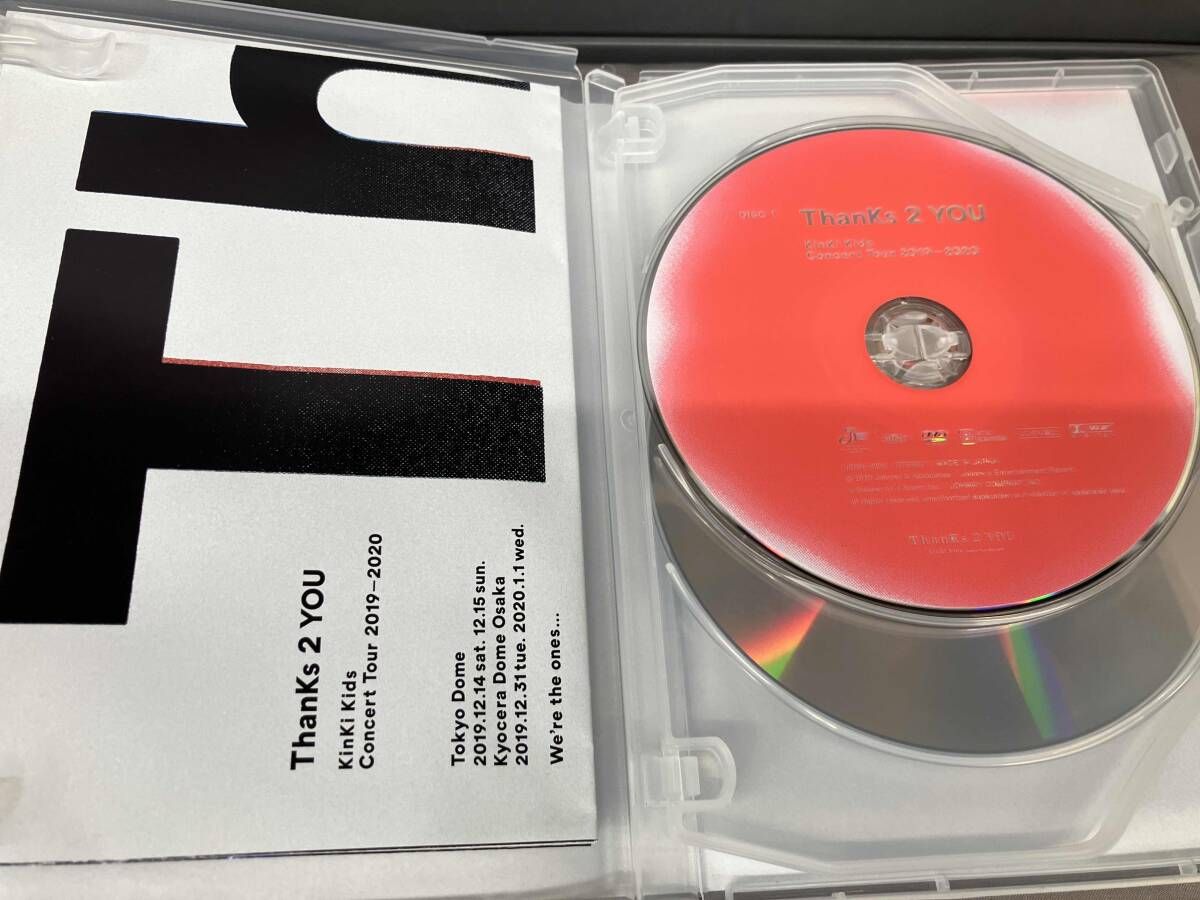 ミュージック KinKi Kids - KinKi Kids 2019-2020 ThanKs 2 YOU DVD KinKi Kids Concert Tour 2019-2020 ThanKs 2 YOU DVD Japan