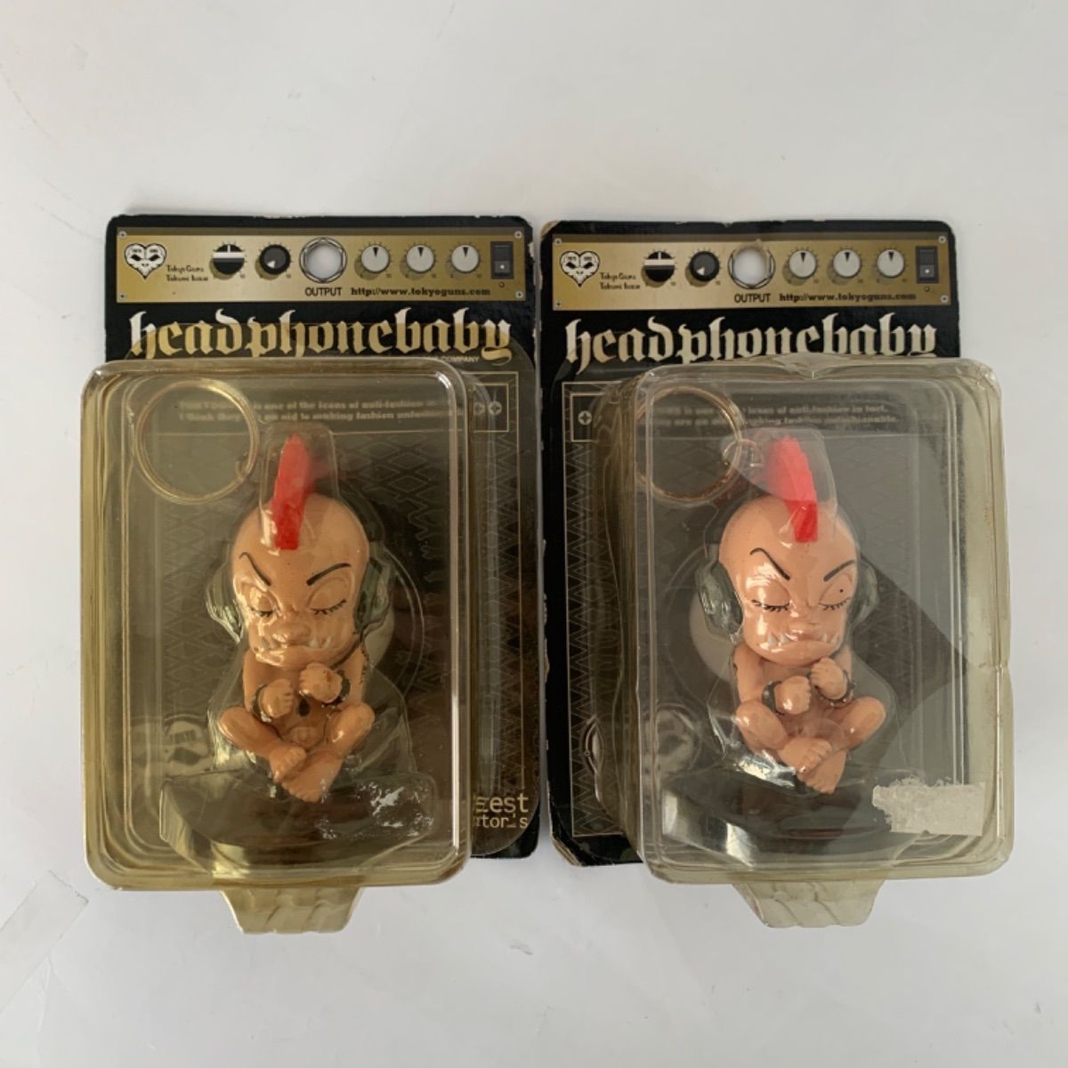 TOKYOGUNS ヘッドフォンベイビー・ミニフィギュアキーチェーン ３体‼︎ Takumi Iwase 岩瀬匠 TOKYO GUNS 東京ガンズ HEADPHONE BABY