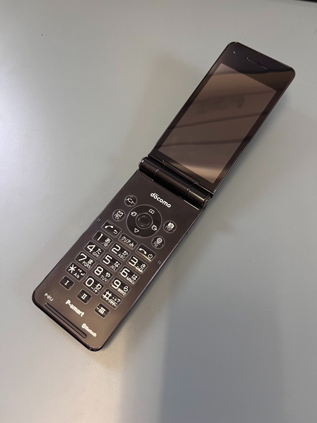 NTTdocomo - 6718【中古・SIMフリー・povo可】ドコモ4GガラホP-01Jブラック 6718【中古・SIMフリー・povo可】ドコモ4GガラホP-01Jブラック