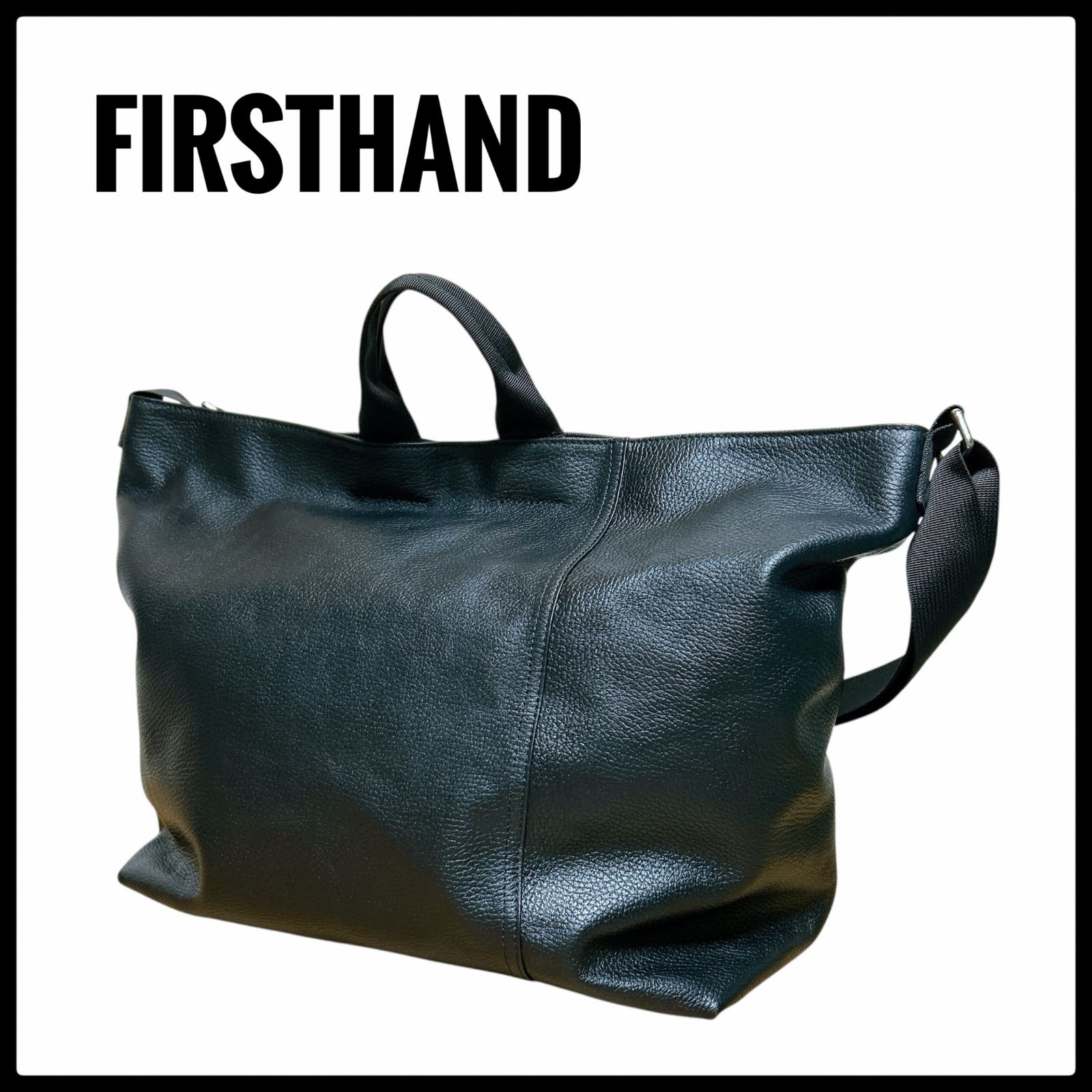 Firsthand ファーストハンド 2WAY Leather Messenger Bag レザー メッセンジャーバッグ ワンショルダー 牛革