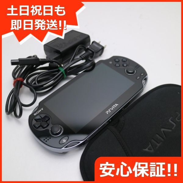 超美品 PCH-1000 PS VITA ブラック 即日発送 game SONY