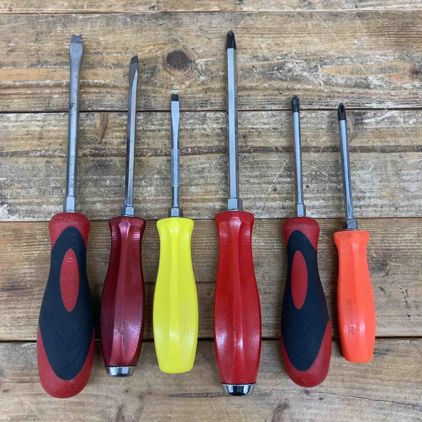 品 マックツール MACTOOLS プラスドライバー マイナスドライバー 計6本セット ブランド 貫通 東大和店