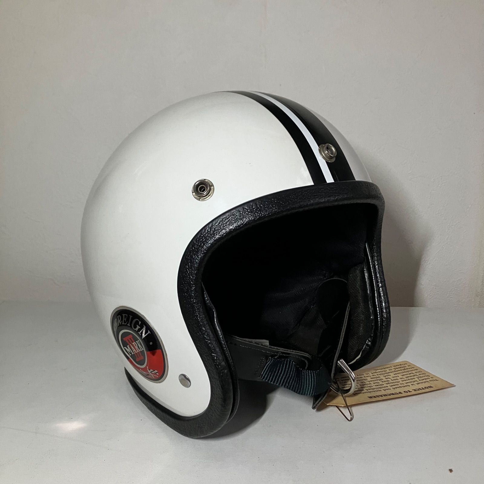 CROWN C-1 MarkⅢ☆ビンテージ ヘルメット デッドストック Lサイズ