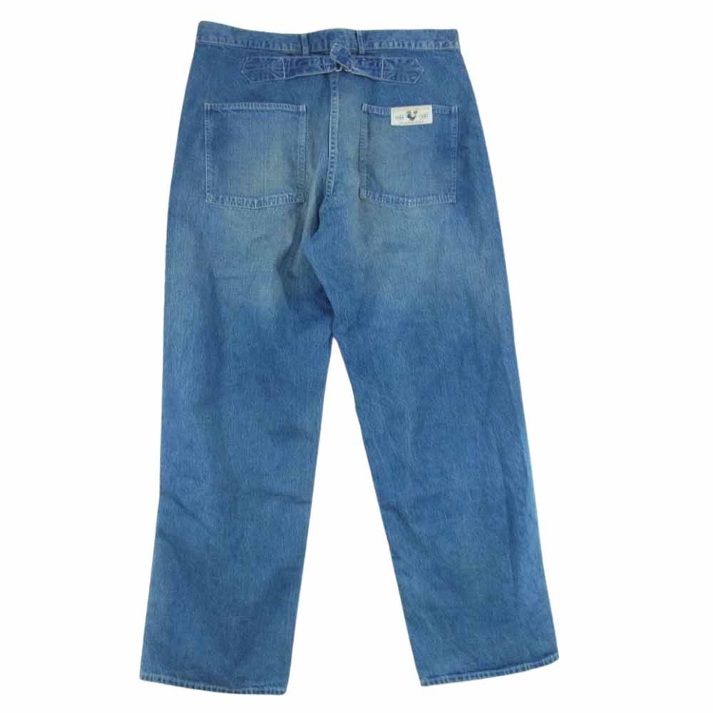 HUMAN MADE ヒューマンメイド HM25PT012 HEART BAGGY DENIM PANTS バギー デニム パンツ インディゴブルー系  XL【中古】 - メルカリ