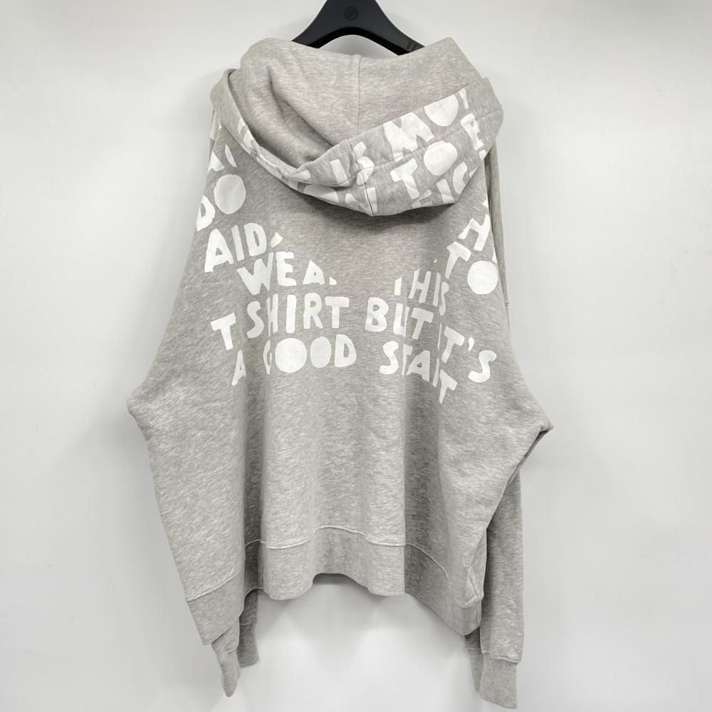 中古】Maison Margiela 18AW AIDSチャリティープリントパーカー