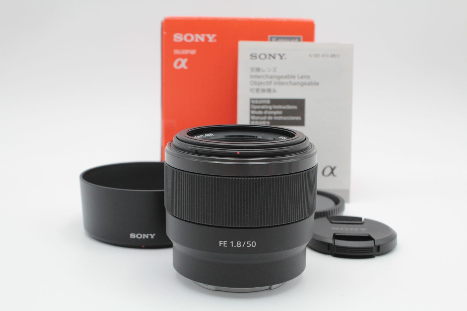 【元箱付き】■ほぼ新品■ SONY FE 50mm F1.8 SEL50F18F ソニー