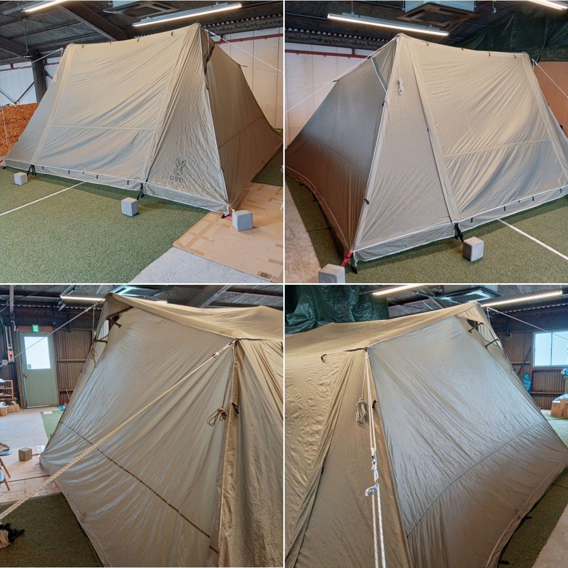 DOD 4×4 BASE ヨンヨンベース 色グレー ヨンヨンベース（ライトグレー） TT5-821-GY - DOD（ディーオー
