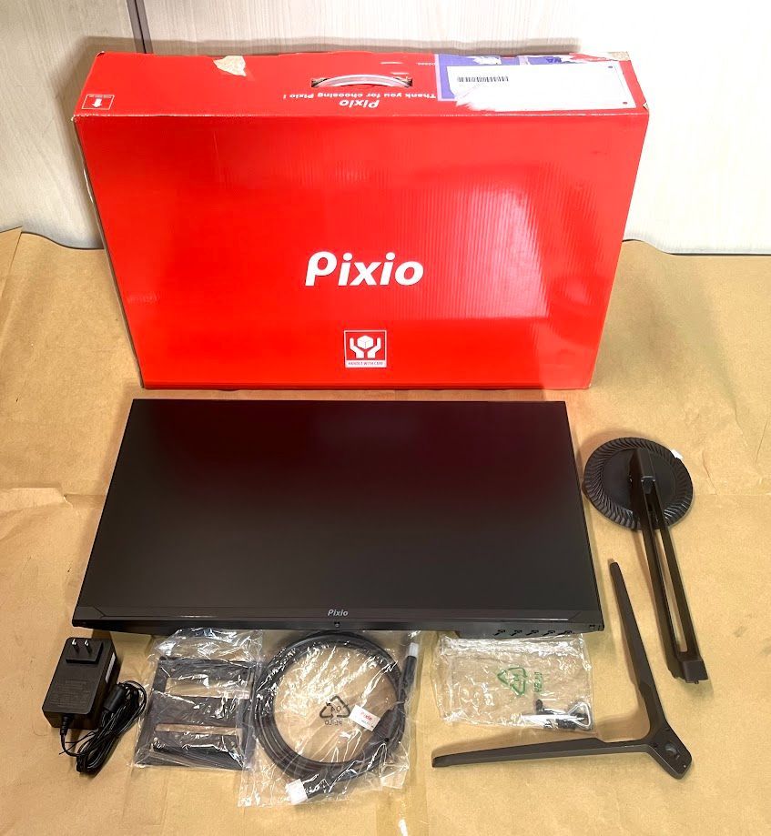 美品】 Pixio PX248 Wave Black ゲーミングモニター 23.8インチ