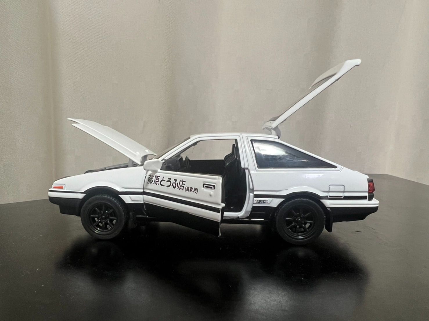 AE86 トレノ トヨタ Toyota 1/32 ミニカー 旧車 ホワイト - メルカリ