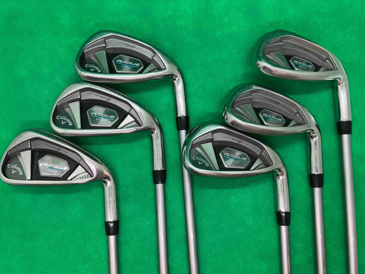 Callaway キャロウェイ ROGUE STAR CF18 6本（6～9P.A）アイアンセット