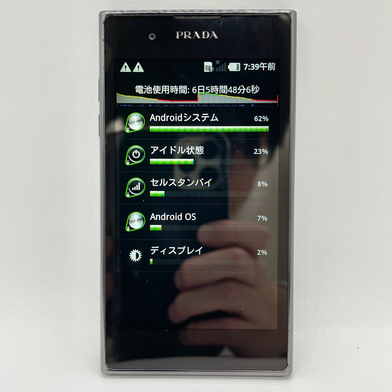 PRADA Phone プラダフォン L-02D - メルカリ