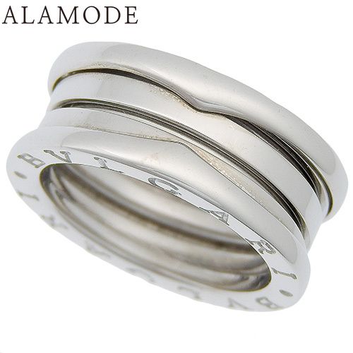 BVLGARI ブルガリ ビーゼロワン ビー ゼロワン リング 346583 K18 ホワイトゴールド WG リング 指輪 アクセサリー ジュエリー B-zero1 12 52 号 シルバー銀 レディース 41100061273 アラモード
