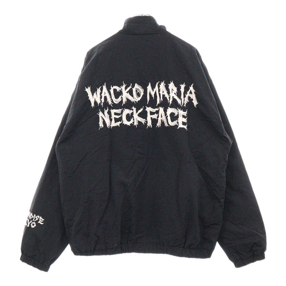 WACKO MARIA (ワコマリア) ×NECK FACE TRACK JACKET ネックフェイス ジップアップ トラックジャケット ブラック