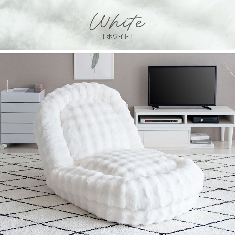 ※ ふわとろソファベッド フール ふわとろ ホワイト [6007] 韓国インテリア ふわとろソファベッド Foure フール ふわふわ