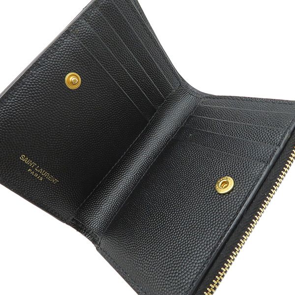 サンローラン 二つ折り財布 YSL コンパクト ウォレット 668287