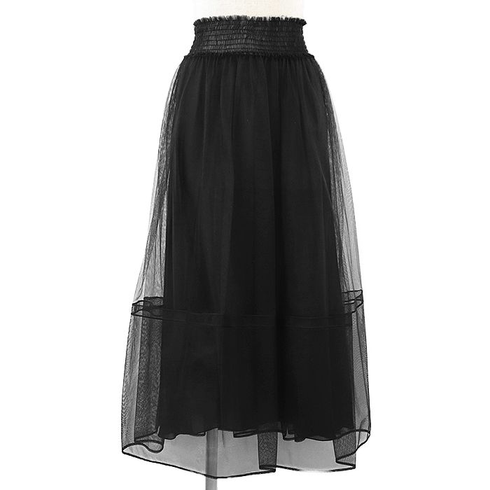 極美品】Christian Dior クリスチャンディオール スカート シアー 