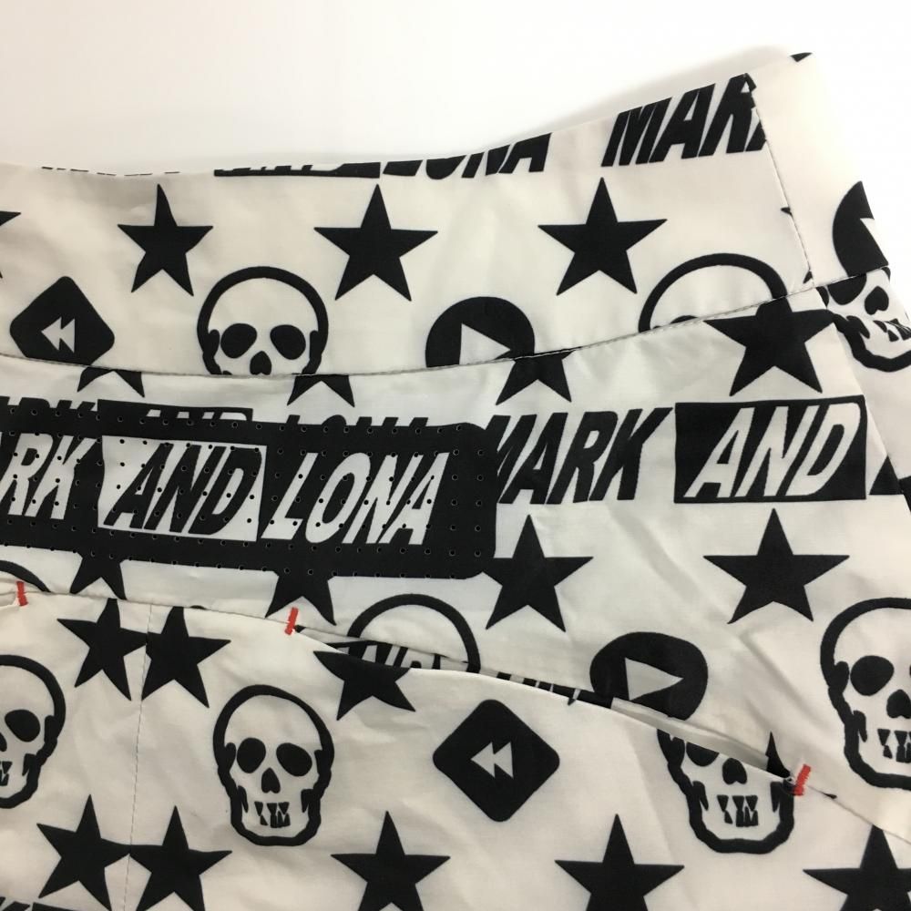 MARK & LONA スカル柄ブラックスカート MARK & LONA スカル柄ブラック