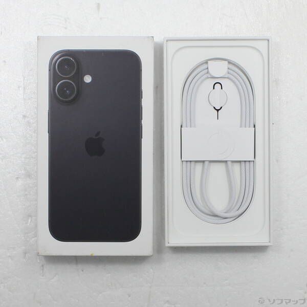 【未使用】iPhone 16 512GB ブラック MYE23J/A iPhone 『新品未開封』Apple(アップル)iPhone 16 512GB black 黒