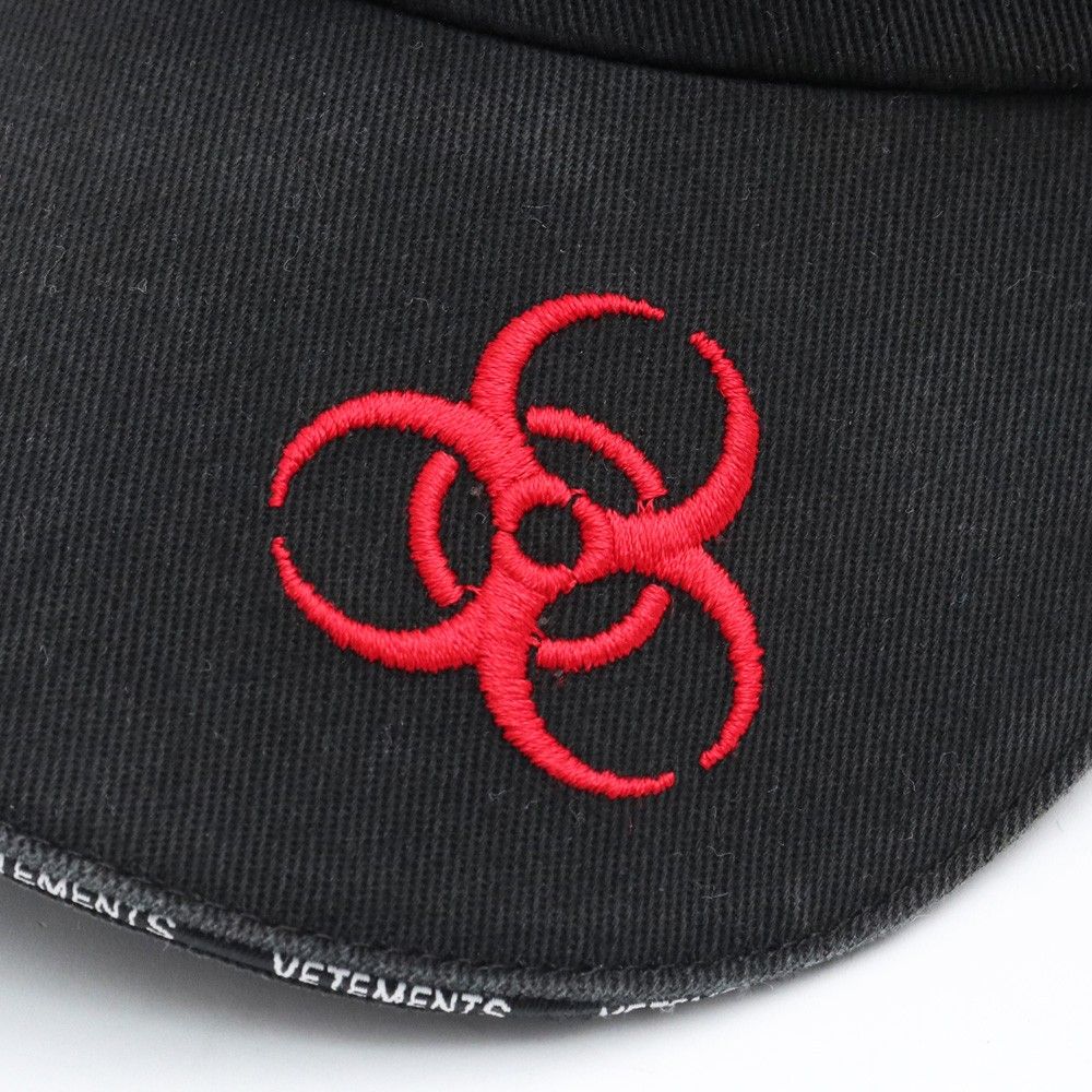 vetements 　黒キャップ GENETICALLY MODIFIED vetements 黒キャップ GENETICALLY MODIFIED