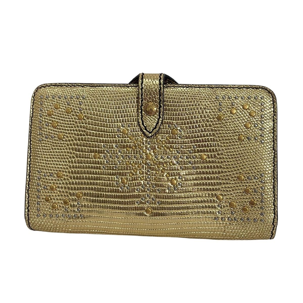 バーバリーロンドンイングランド 携帯電話ケース ゴールド フォンケース|フォンクラッチ|スタッズ|型押し加工 レザー