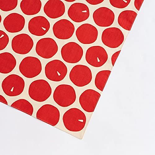 送料無料、２０１４新作！  商品 おいしい風呂敷 入学 入園 りんご 誕生日 敬老の日 父の日 チーフ 母の日 お弁当包み ハンカチ クロス 小風呂敷 風呂敷 綿100％ サイズ約50㎝×50㎝ りんご おいしい風呂敷 かまわぬ 只今タイムセール中！