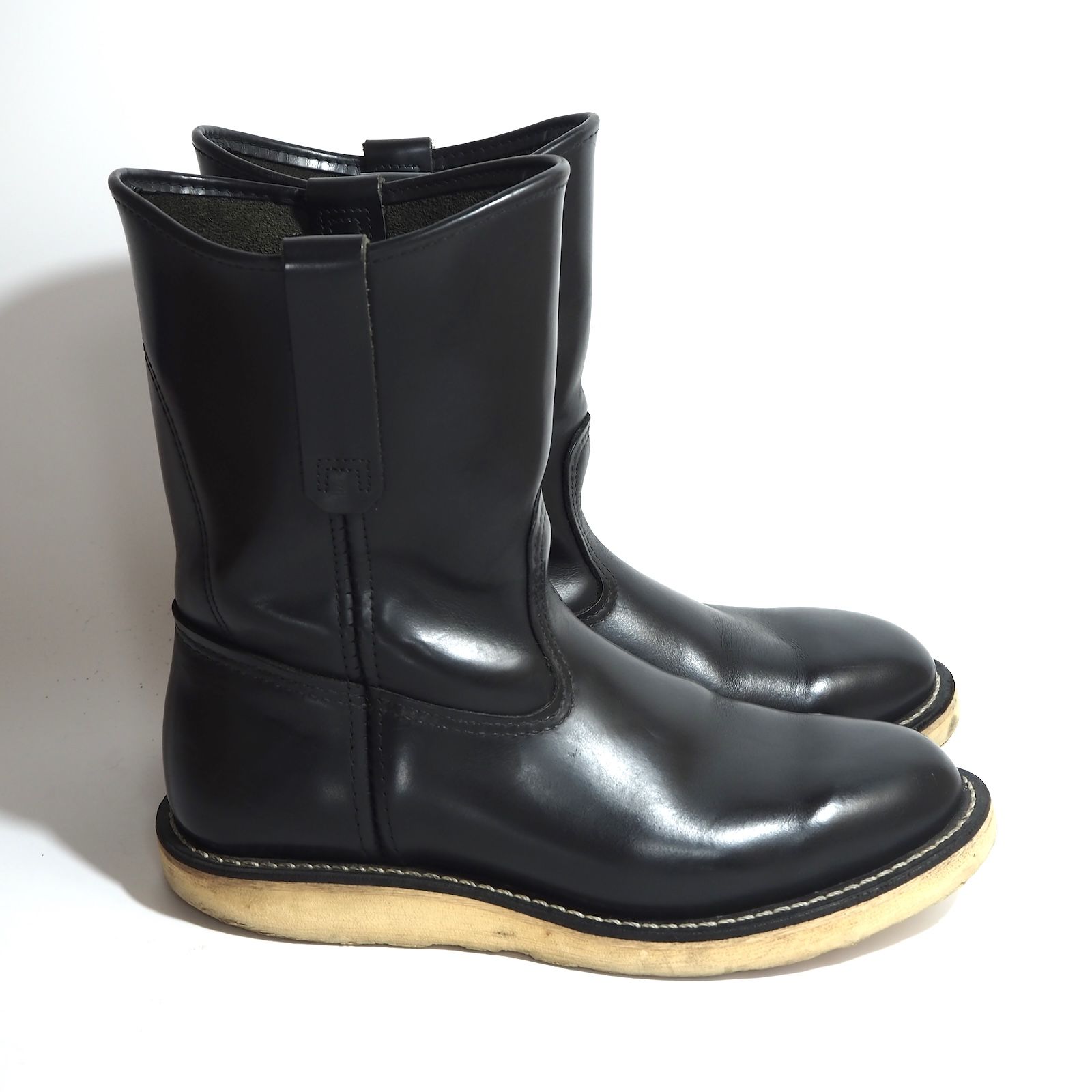 △レッドウィング RED WING 8169 レザー ペコスブーツ 7.5E 25.5