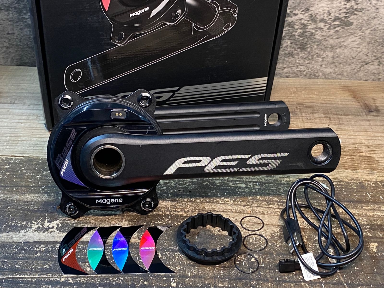 IY315 マージーン MAGENE PES P505 パワーメーター クランク 170mm 起動通信 済