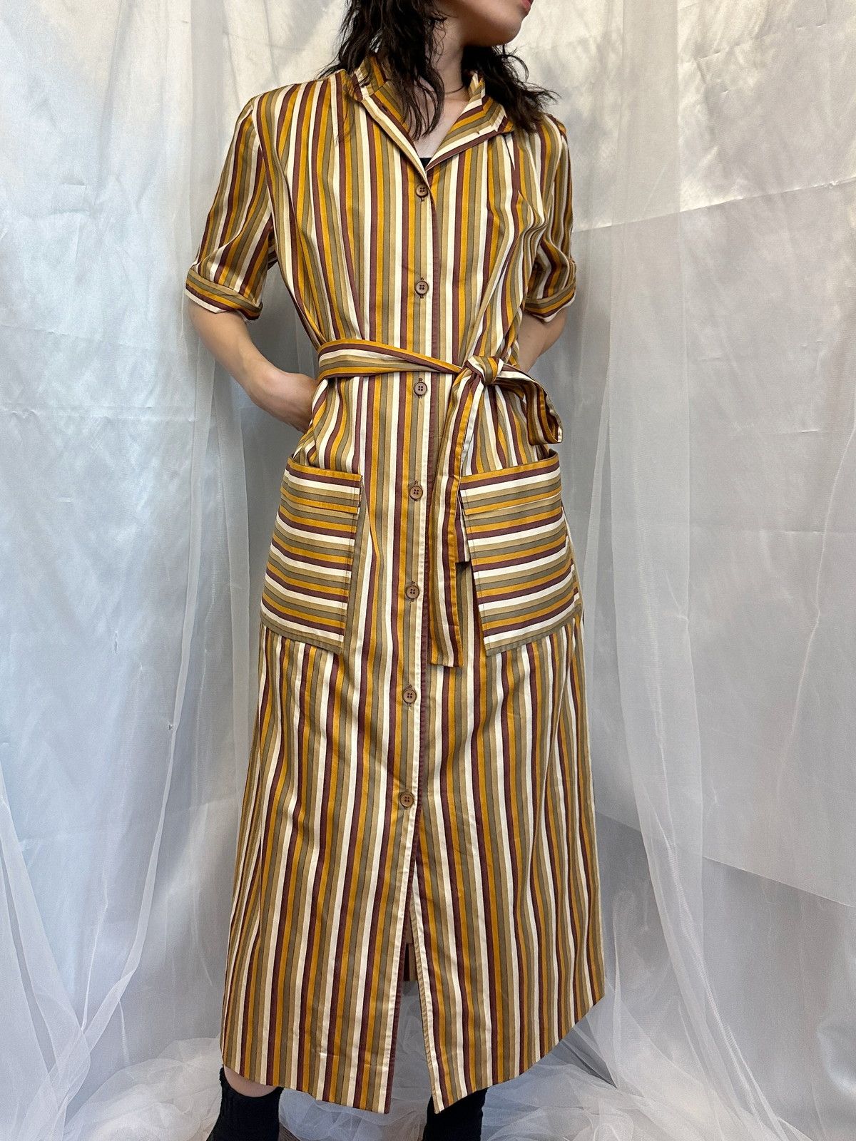美品 GIVENCHY ジバンシー シャツワンピース ストライプ 40 L GIVENCHY オールドストライプシャツワンピース 40 - メルカリ