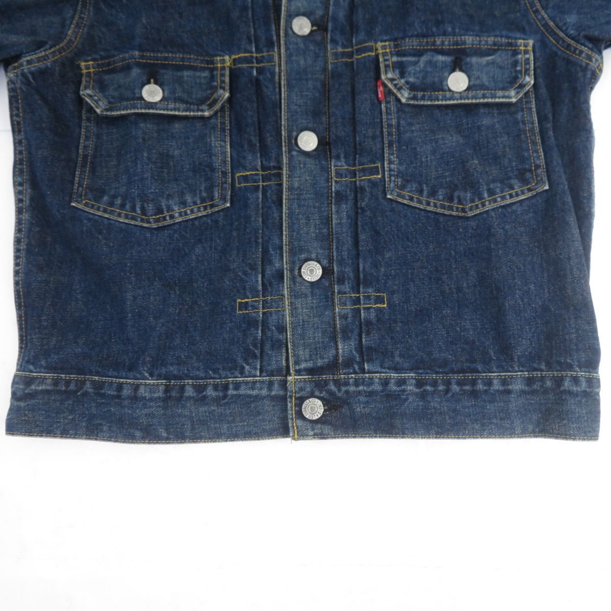 n*o様 復刻 リーバイス 71507xx BIG E デニムジャケット サイズ Levi's（リーバイス） LEVI'S 71507-XX インディゴ 90s 2nd復刻 ビッグ