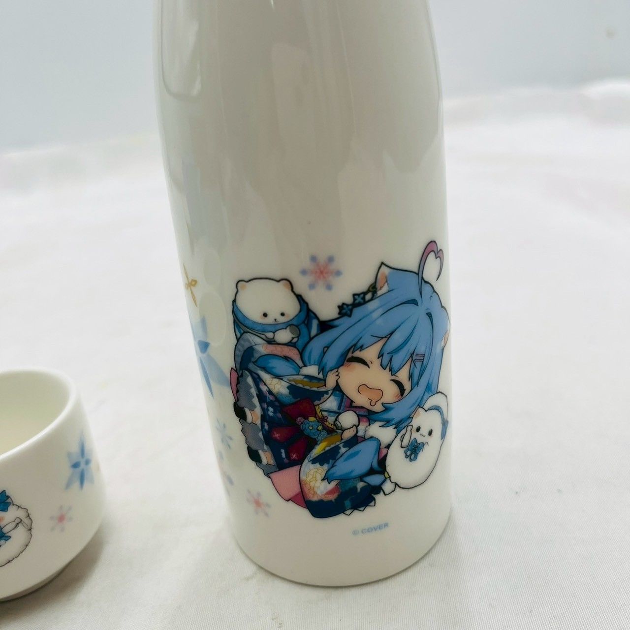 ❗️✨公式グッズ・未使用品✨❗️】雪花ラミィ 徳利＆おちょこ