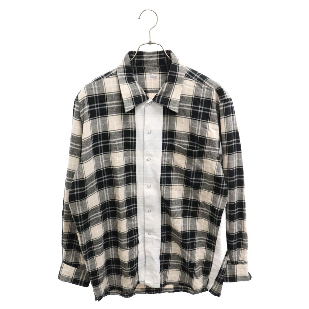 SEQUEL シークエル LINE NEL CHECK SHIRT