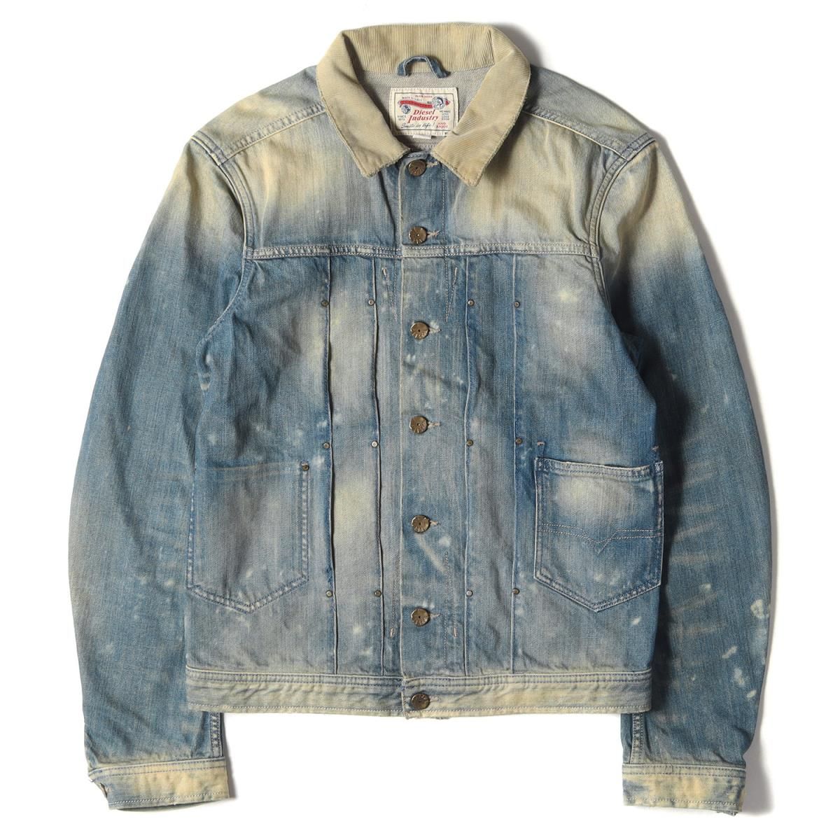 DIESEL ディーゼル ジャケット サイズ:M ヴィンテージ加工 デニム 