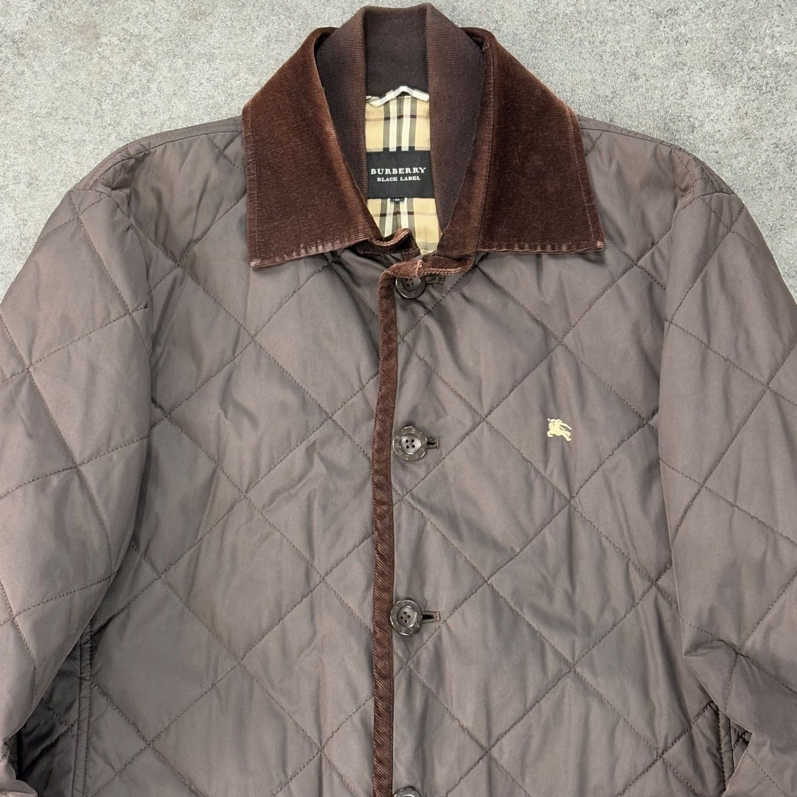 BURBERRY BLACK LABEL L/S quilted jacket バーバリーブラックレーベル 