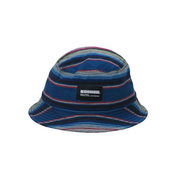 NEIGHBORHOOD ネイバーフッド 24SS MEXICAN BORDER BUCKET HAT 241YGNH-HT15 メキシカン ボーダー バケット ハット 帽子 サイズL sepk