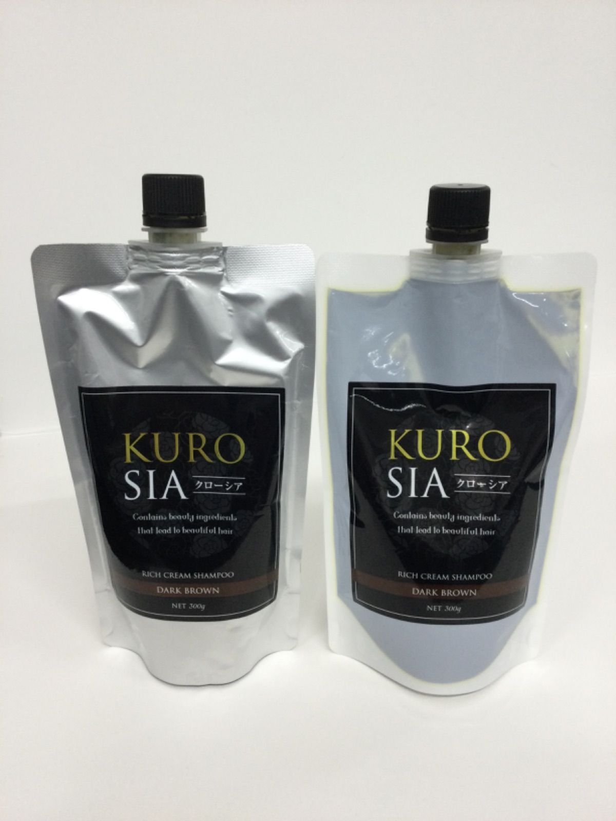 新品】KUROSIA ヘアカラークリームシャンプー DB 300g