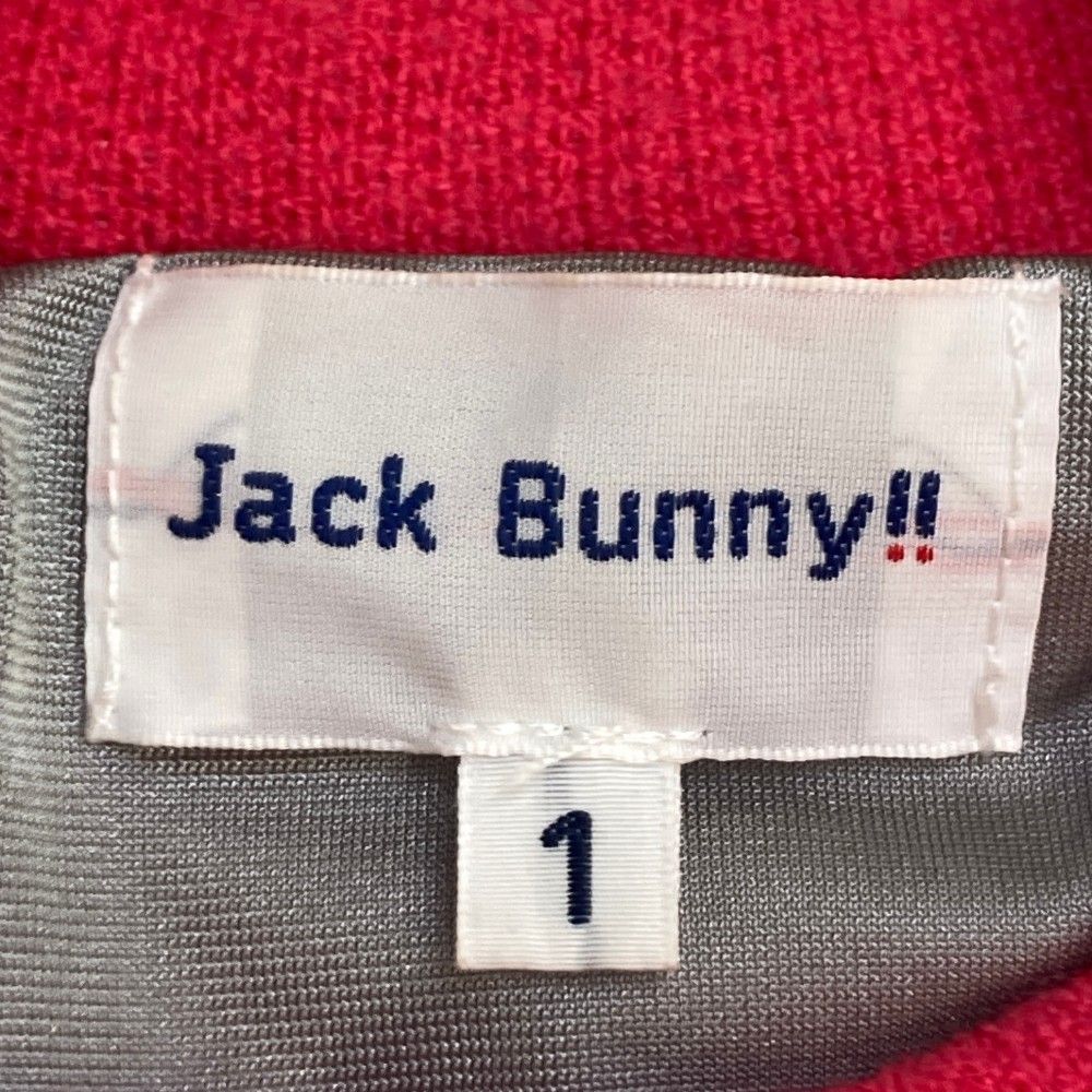 サイズ：1 JACK BUNNY ジャックバニー  裏地付き 長袖ニットワンピース  ピンク系 [240101415376] ゴルフウェア レディース ストスト サイズ：1 JACK BUNNY ジャックバニー 裏地付き 長袖ニット