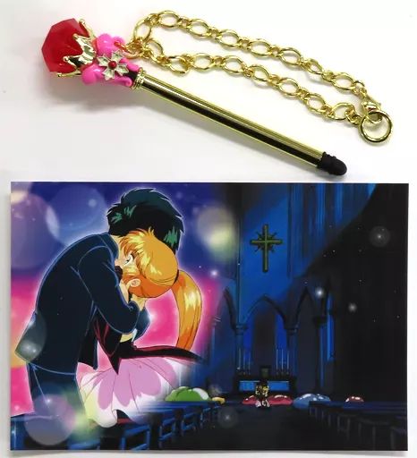 中古】雑貨 セイントイリュージョンステッキ ポストカード付き