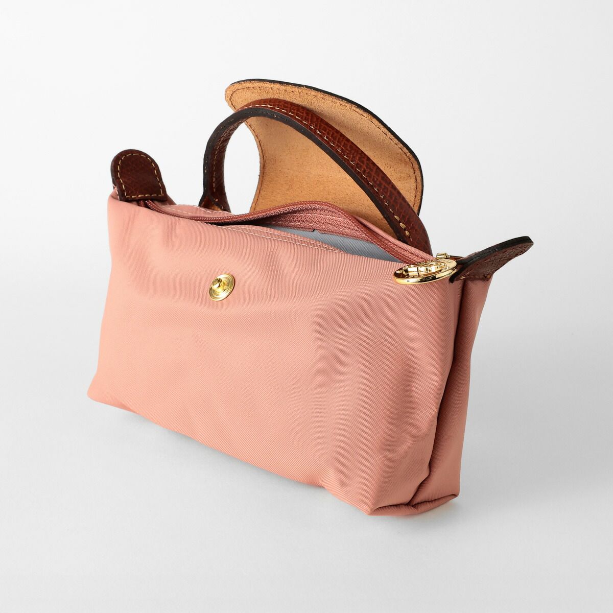 LONGCHAMP ハンドル付きポーチ　ピンク LONGCHAMP ハンドル付きポーチ ピンク Le Pliage Original Pouch