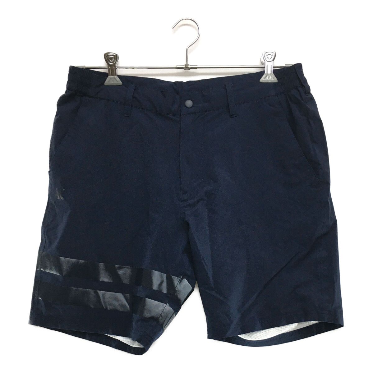 coco 中古 メンズ ハーフパンツ XL 紺 ネイビー ハーレー Hurley 裏地メッシュ 薄手 レイン 中古 メンズ ハーフパンツ XL 紺 ネイビー ハーレー Hurley 裏地