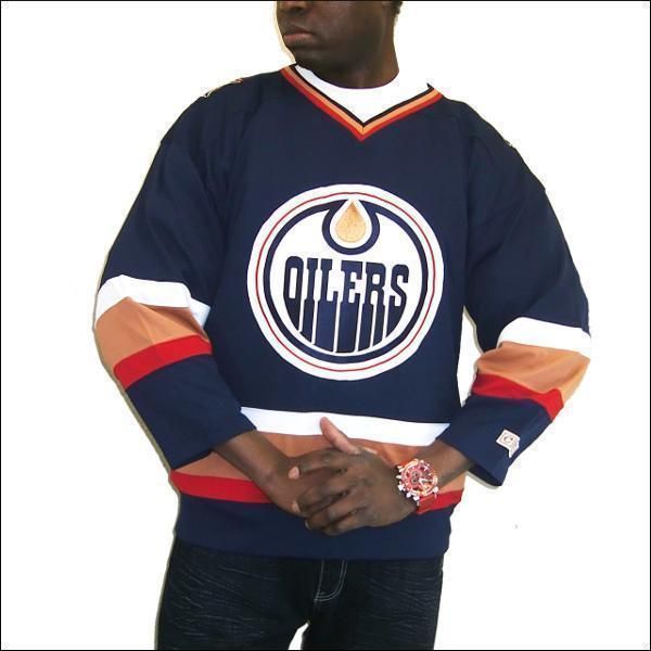 EDMONTON OILERS (エドモントンオイラース) アイスホッケーシャツ  