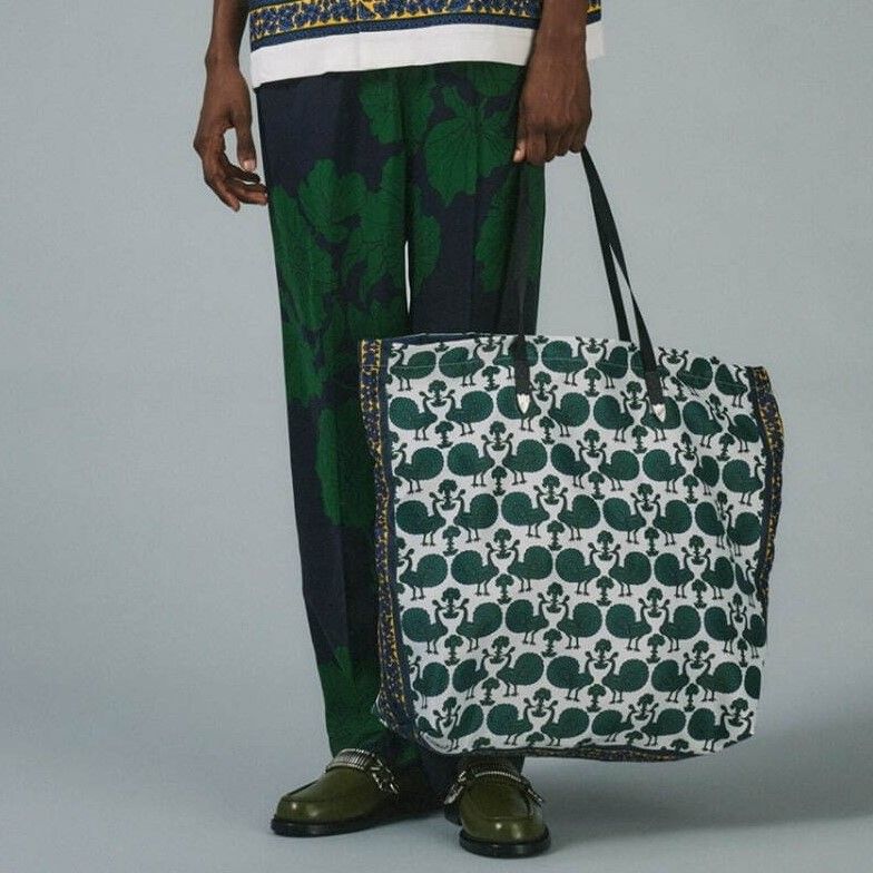 TOGA VIRILIS トーガビリリース 22SS 日本製 Inner Print Pants
