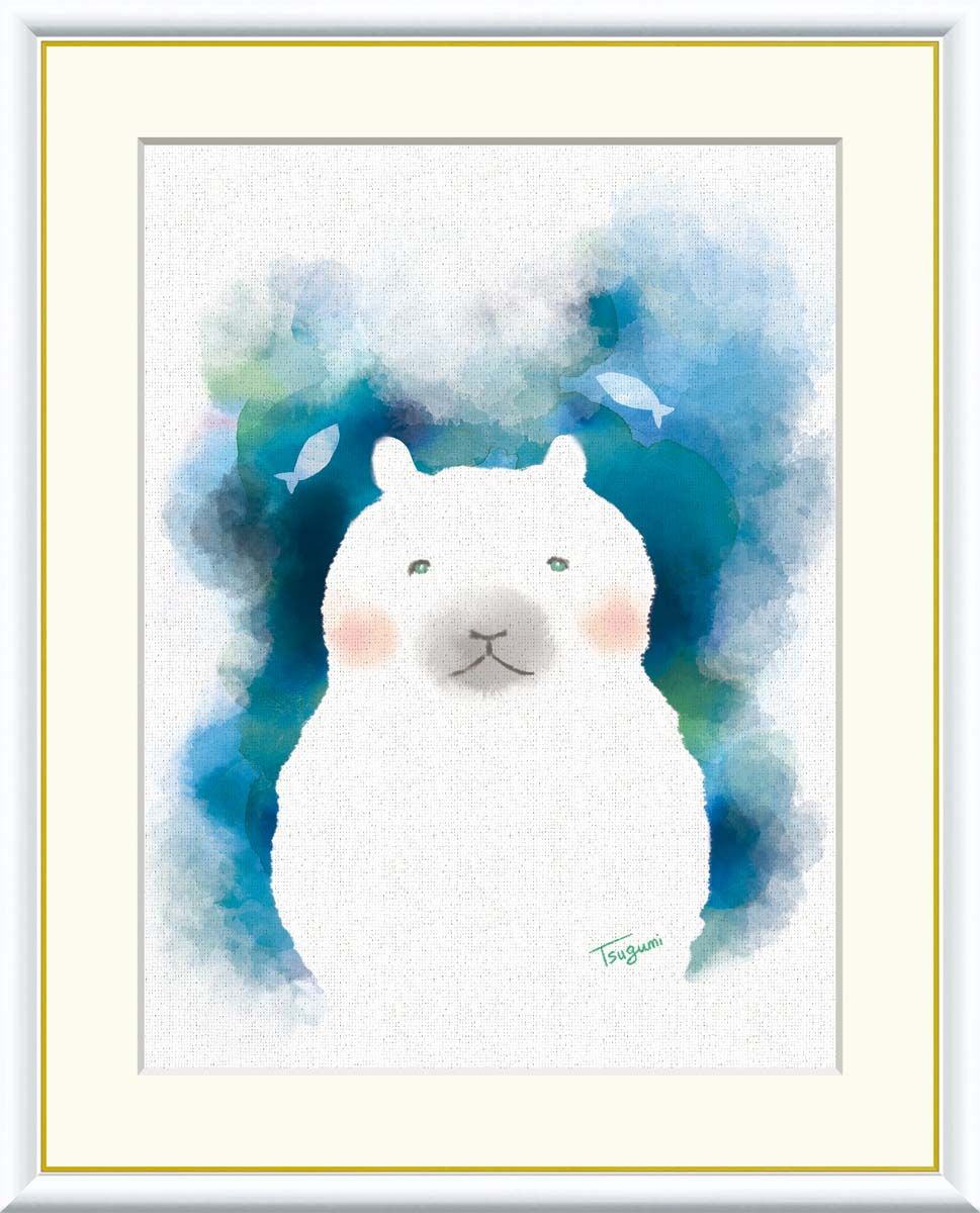 ☆清水 敦☆「チューリップグラスのサクランボ」銅版画 メゾチント 未