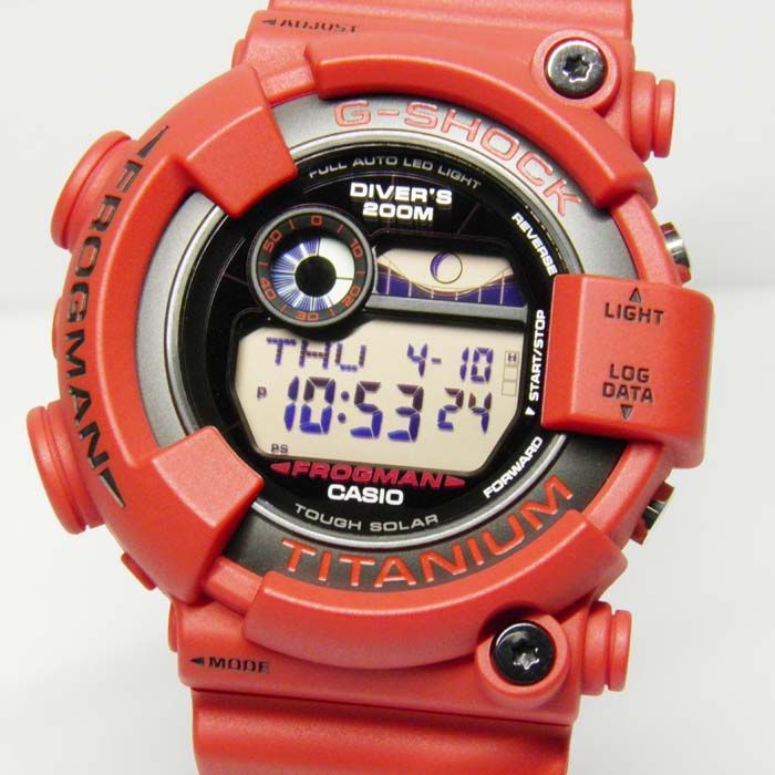 CASIO G-SHOCK FROGMAN GW-8230NT-4JR 赤蛙 G-Shock 30th Anniversary Frogman GW-8230NT-4 – Topper Fine